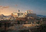 Unknown Acropolis of Athens by Leo von Klenze painting